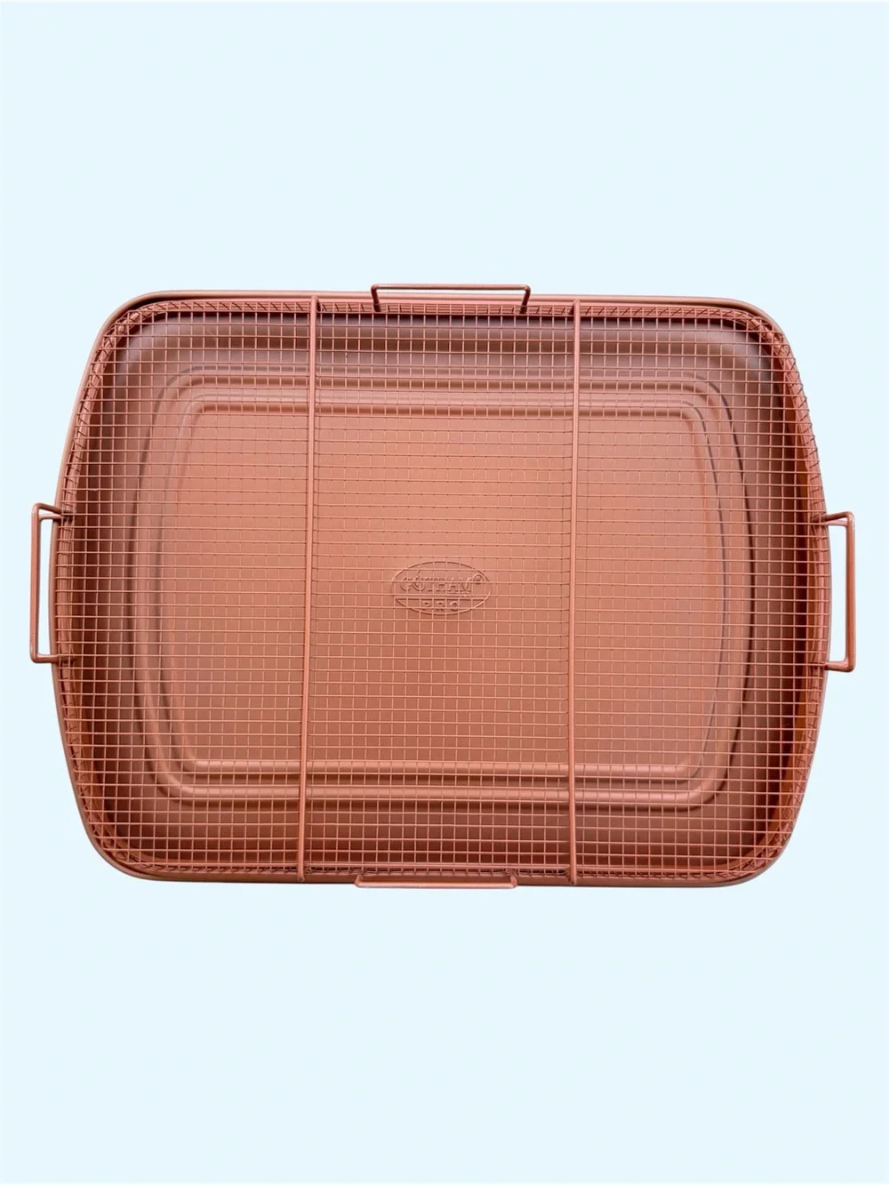 Gotham Steel Pro XL Nonstick Ceramic Copper Crisper Tray ~ 2-Piece Set